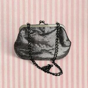 Y2K sparkly Express evening purse